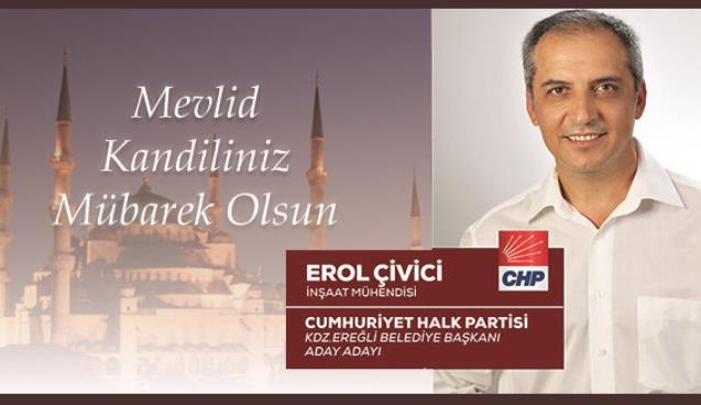 Erol Çivici'den kutlama
