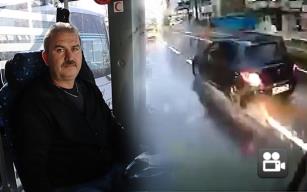 Yolcuların ve benim hayatımı tehlikeye attı...