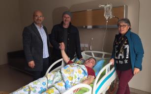 Operasyon geçirdi..