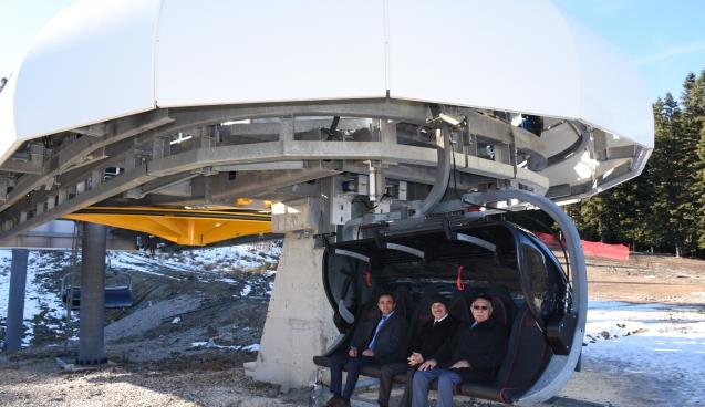 Uzun, Ilgaz Dağı Milli Parkı’nda incelemelerde bulundu