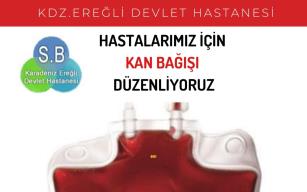 Kan bağışı kampanyası yapılacak