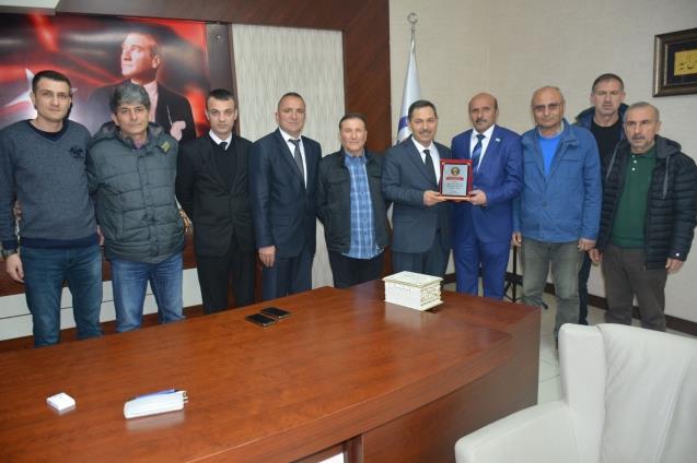 Amatör Spor Kulüplerinden Başkan Uysal'a Teşekkür...