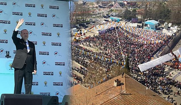 Cumhurbaşkanı Erdoğan Ereğli'de...