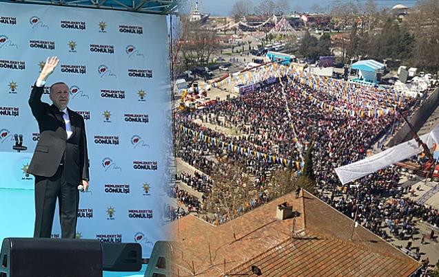 Cumhurbaşkanı Erdoğan Ereğli'de...