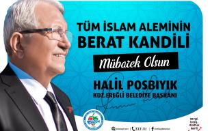 Başkan' dan kandil mesajı...