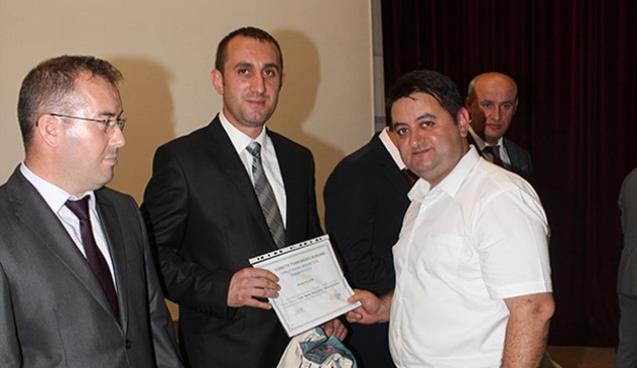 Nezaretçiler sertifika aldı