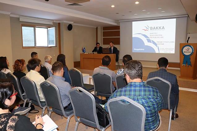 Proje uygulama eğitimleri gerçekleştirildi