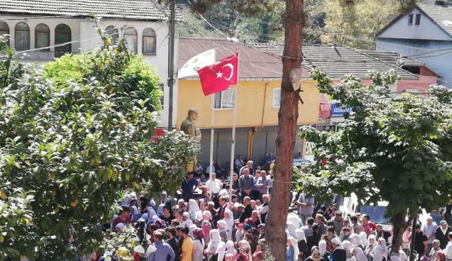 Babadan oğluna son bakış…