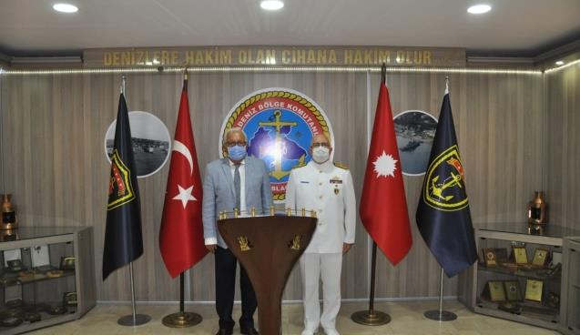 Posbıyık, Komutan Gün'ü ziyaret etti