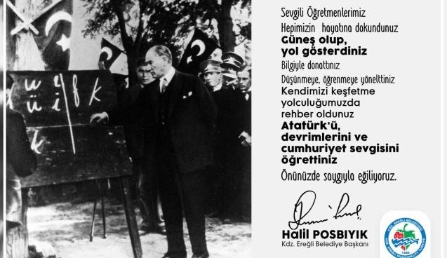 POSBIYIK, ÖĞRETMENLER GÜNÜ’NÜ KUTLADI
