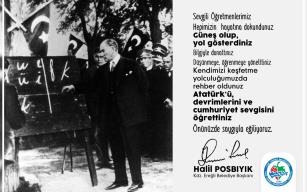 POSBIYIK, ÖĞRETMENLER GÜNÜ’NÜ KUTLADI