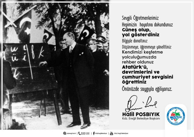 POSBIYIK, ÖĞRETMENLER GÜNÜ’NÜ KUTLADI