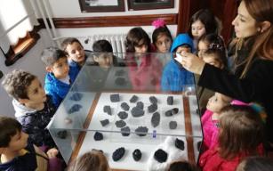 Miniklerin müze ziyareti…