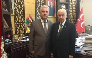 Genel Başkan Bahçeli’yi ziyaret ettiler…