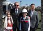 Cumhurbaşkanını onlar karşıladı…