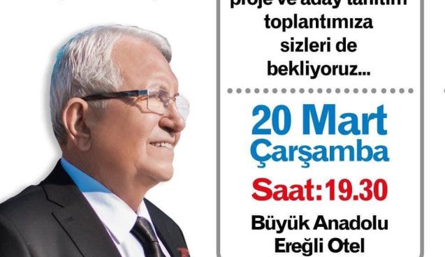 Halil Posbıyık Tanıtım Toplantısının Gününü Açıkladı...