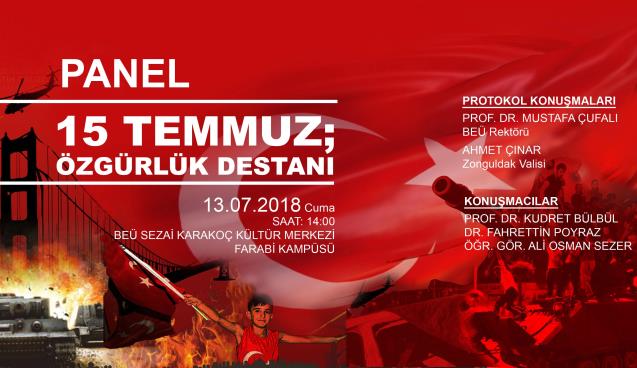 BEÜ’DEN 15 TEMMUZ PANELİ…