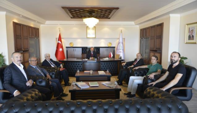  ZKÜ Vakfı'nın ilk ziyareti rektör Çufalı'ya 