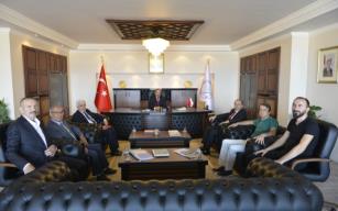  ZKÜ Vakfı'nın ilk ziyareti rektör Çufalı'ya 