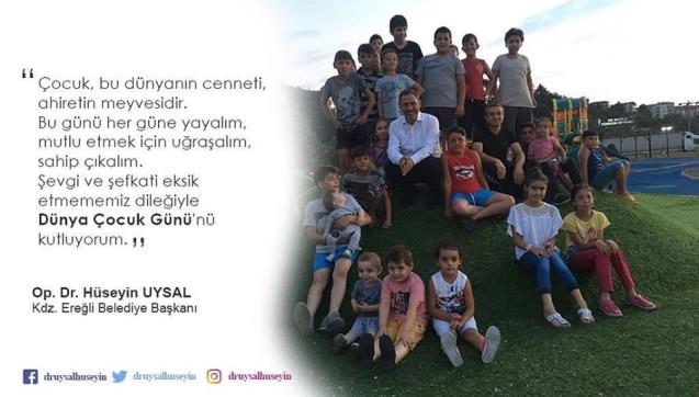 Başkan Uysal; "Bu dünyanın cennetleri…"