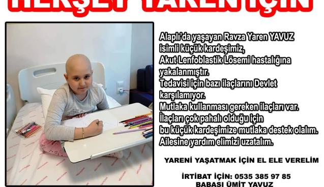 Her şey Yaren için!..