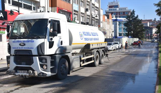 KDZ. EREĞLİ BELEDİYESİ EKİPLERİ HER YERDE..