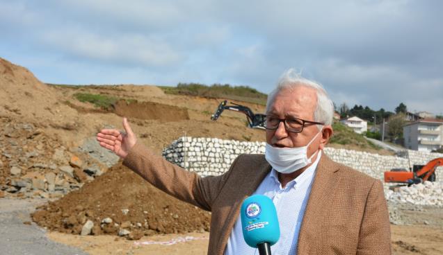 POSBIYIK, ŞANTİYE ÇALIŞMALARINI DENETLEDİ