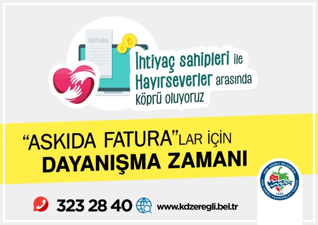 ASKIDA FATURA UYGULAMASI YENİDEN BAŞLADI