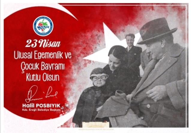 Başkan Posbıyık'tan 23 Nisan mesajı