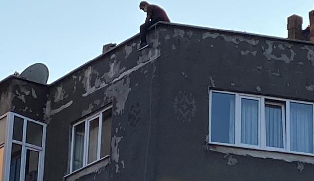 İntihar girişiminde bulunan şahıs işaret diliyle ikna edildi