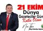  21 Ekim Dünya Gazeteciler Günü