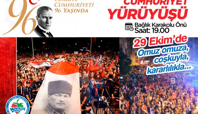 29 EKİM'E COŞKULU KUTLAMA