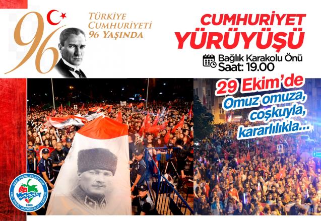 29 EKİM'E COŞKULU KUTLAMA