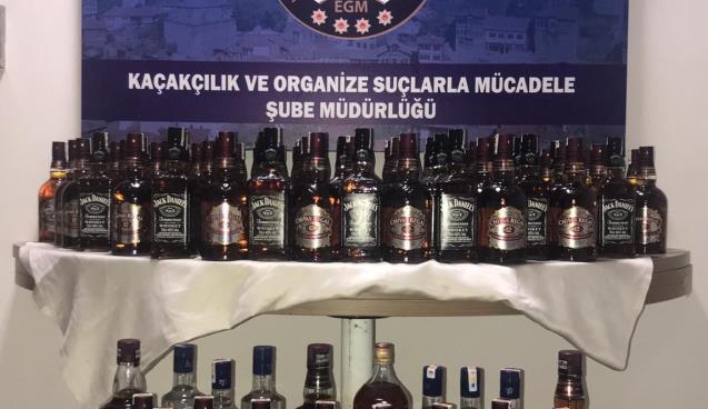 Karabük'te kaçak içki operasyonu