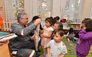 Erdemir Genel Müdürü Oral çocuklarla buluştu