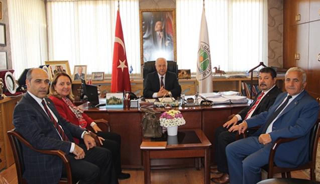 Yerel seçimler öncesinde ilk ziyaretler...