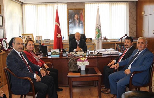 Yerel seçimler öncesinde ilk ziyaretler...