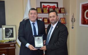 Akçakocadan Alaplı Belediyesine teşekkür ziyareti