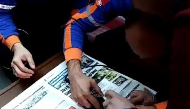 Gencin imdadına AFAD yetişti