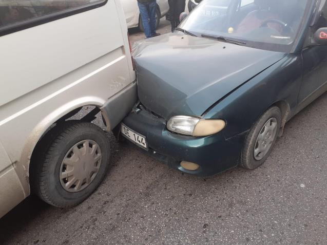 Karabük'te zincirleme kaza