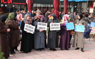 Kdz. Ereğli’de STK’lar Çin zulmüne tepki gösterdi