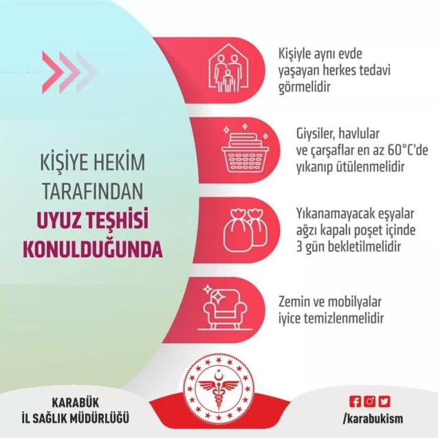 Sağlık Müdürlüğünden ‘Uyuz vakası’ açıklaması