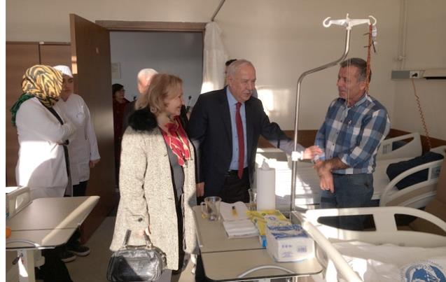 Başkan Akdemir, geleneksel ziyaretleri gerçekleştirdi...