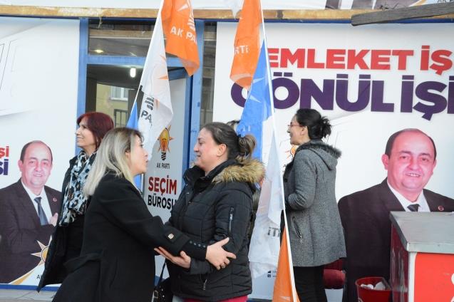 Bayan Demirtaş Gülüçlü kadınlarla sahaya indi…