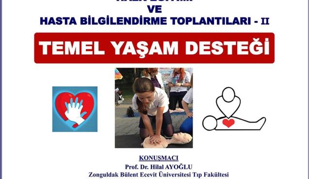 BEÜ öncülüğünde halk eğitimi ve hasta bilgilendirme 