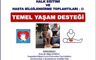 BEÜ öncülüğünde halk eğitimi ve hasta bilgilendirme 