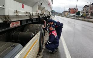 Jandarmadan 91 personelle özel denetim uygulaması