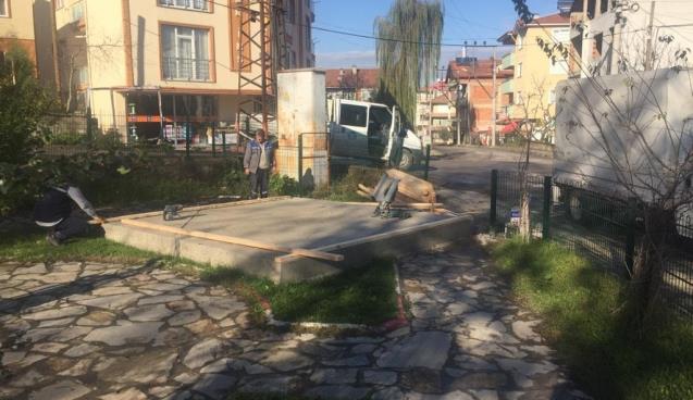 Muhtarlık bürosu çalışmalarına başlandı