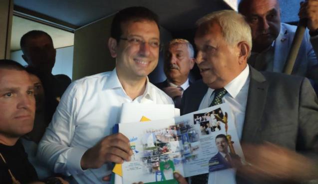 Posbıyık, İmamoğlu’na destek için İstanbul'da...