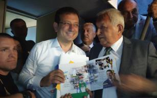 Posbıyık, İmamoğlu’na destek için İstanbul'da...